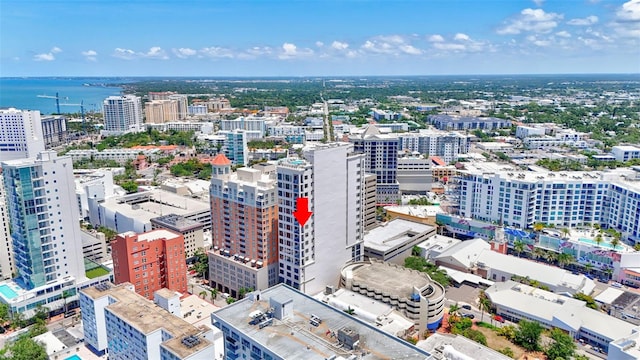 33 S Palm Ave Unit 1101, Sarasota, FL 34236 - view of urban area featuring a nearby body of water