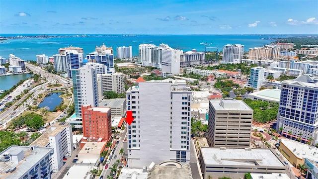 33 S Palm Ave Unit 1101, Sarasota, FL 34236 - view of urban area featuring a large body of water