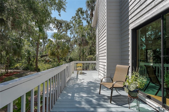 7251 Fish Farm Rd, Palmetto, FL 34221 - view of wooden terrace