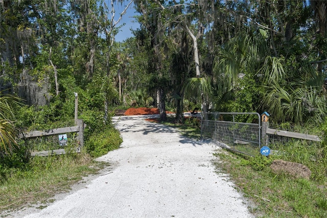 7251 Fish Farm Rd, Palmetto, FL 34221 - view of street with a gate