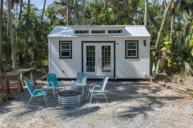 7251 Fish Farm Rd, Palmetto, FL 34221 - view of outbuilding with view of wooded area