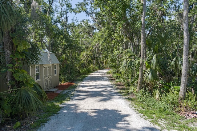 7251 Fish Farm Rd, Palmetto, FL 34221 - view of dirt / gravel road
