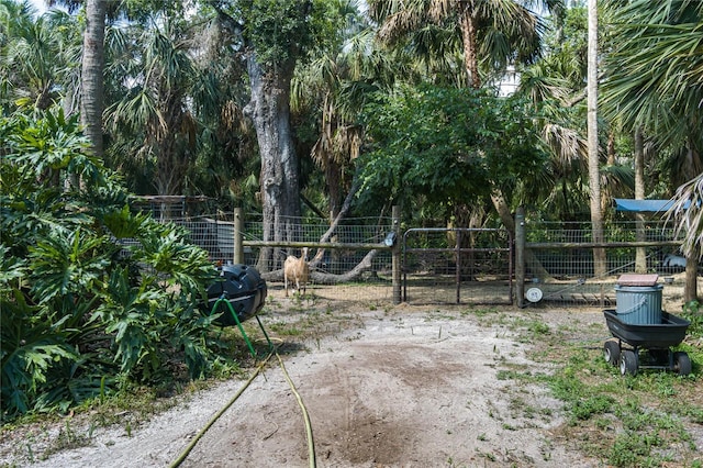 7251 Fish Farm Rd, Palmetto, FL 34221 - view of yard with a gate