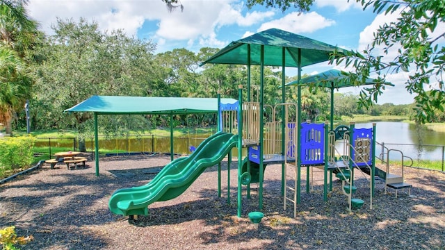 5285 Far Oak Cir, Sarasota, FL 34238 - community playground with a water view