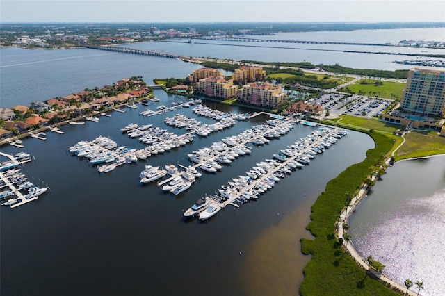 610 Riviera Dunes Way Unit 503, Palmetto, FL 34221 - bird's eye view of a large body of water and a marina