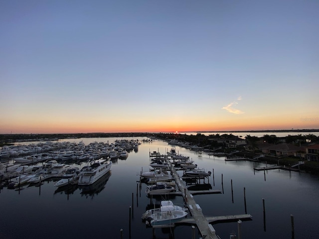 610 Riviera Dunes Way Unit 503, Palmetto, FL 34221 - dock area with a water view