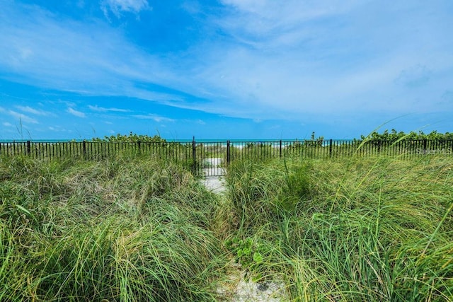 102 77th St, Holmes Beach, FL 34217 - view of undeveloped land featuring waterfront with a beach