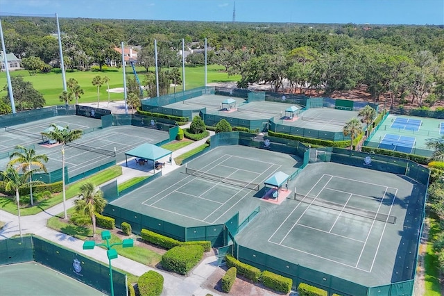 401 N Point Rd Unit 504, Osprey, FL 34229 - drone / aerial view of a golf course