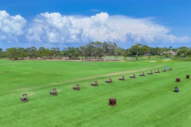 401 N Point Rd Unit 504, Osprey, FL 34229 - view of property's community featuring golf course view and view of scattered trees
