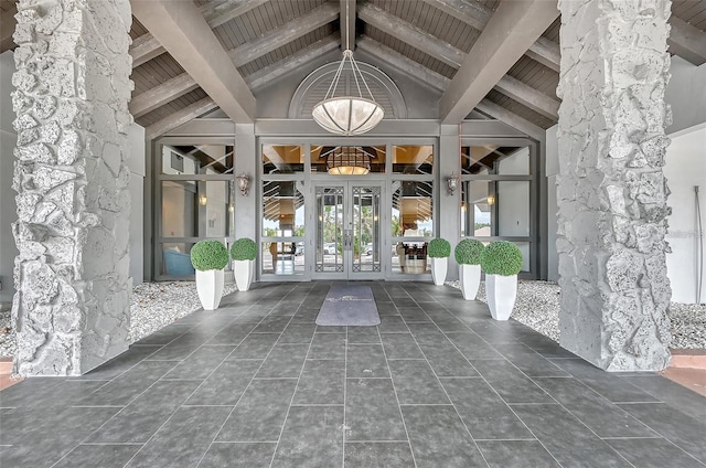 12175 Maple Ridge Dr, Parrish, FL 34219 - view of exterior entry featuring french doors