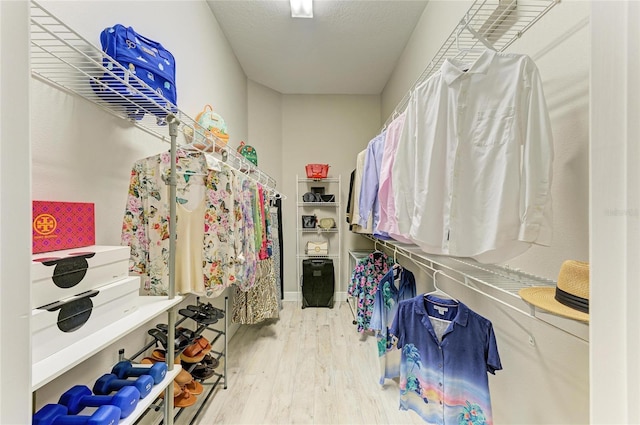 12175 Maple Ridge Dr, Parrish, FL 34219 - walk in closet featuring wood finished floors
