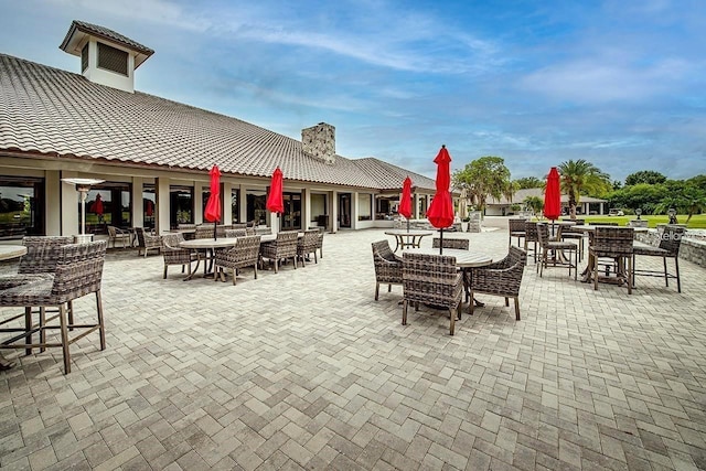 12175 Maple Ridge Dr, Parrish, FL 34219 - view of patio / terrace with outdoor dining area