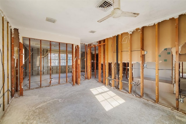 1921 Fairview Dr, Englewood, FL 34223 - miscellaneous room with ceiling fan
