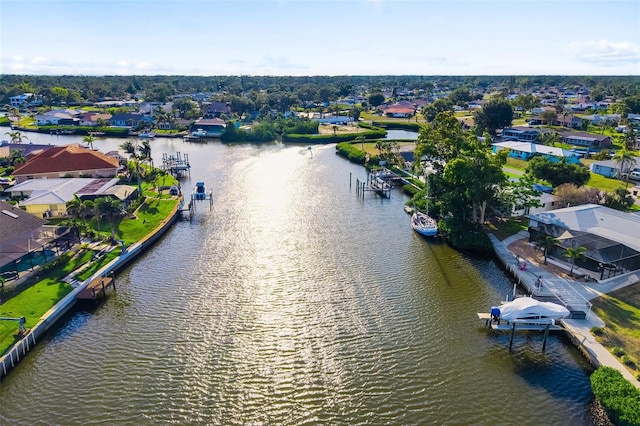 1921 Fairview Dr, Englewood, FL 34223 - aerial perspective of suburban area featuring a nearby body of water