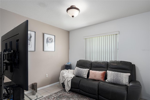 4811 69th Ct E, Palmetto, FL 34221 - living room with light tile patterned floors and baseboards