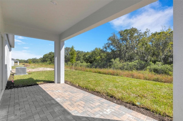 5213 Patano Loop, Palmetto, FL 34221 - view of patio / terrace featuring central AC unit
