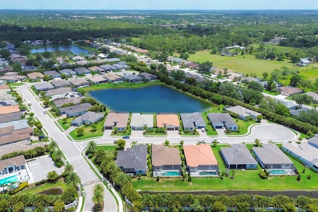 8020 Clearwater Ct, Sarasota, FL 34241 - aerial overview of property's location featuring a nearby body of water and nearby suburban area
