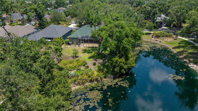 135 Tall Trees Ct, Sarasota, FL 34232 - aerial overview of property's location featuring a nearby body of water