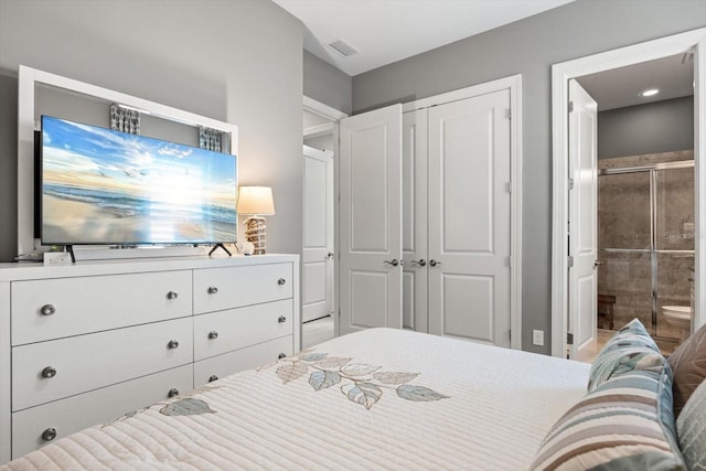 12856 Sorrento Way, Bradenton, FL 34211 - bedroom with ensuite bathroom and a closet