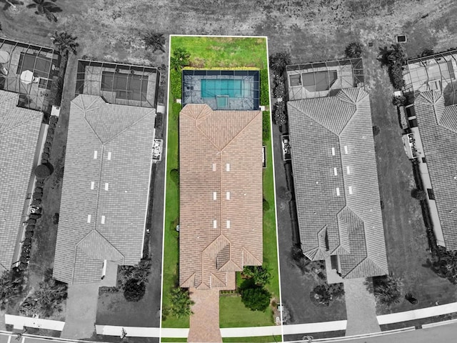 12856 Sorrento Way, Bradenton, FL 34211 - view of property location with property boundaries highlighted and a pool area