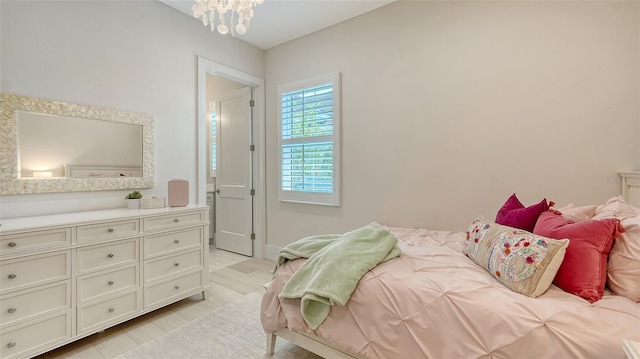 7838 Bowspirit Way, Lakewood Ranch, FL 34202 - bedroom with a chandelier