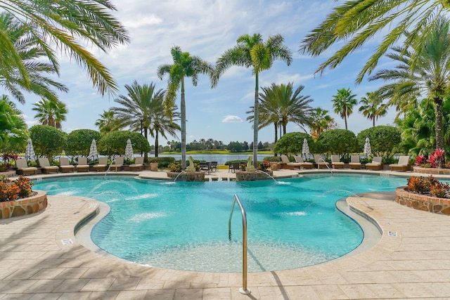 7838 Bowspirit Way, Lakewood Ranch, FL 34202 - community pool with a patio area