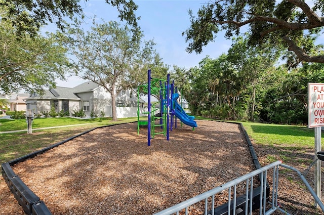 5224 58th Ter E, Bradenton, FL 34203 - community playground featuring a yard