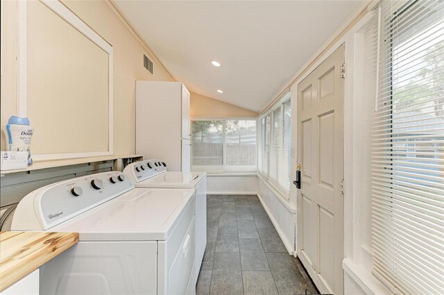 2509 8th Ave W, Bradenton, FL 34205 - washroom with independent washer and dryer and recessed lighting
