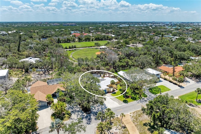 5223 Shadow Lawn Dr, Sarasota, FL 34242 - bird's eye view