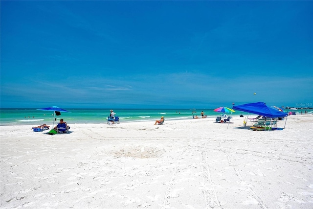 5223 Shadow Lawn Dr, Sarasota, FL 34242 - water view featuring nearby beach