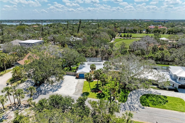 5223 Shadow Lawn Dr, Sarasota, FL 34242 - bird's eye view of a nearby body of water and a tree filled landscape