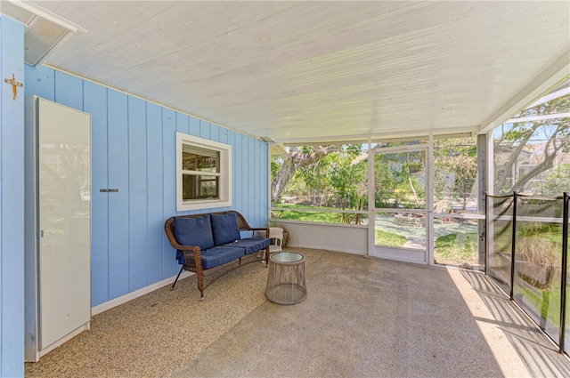 5223 Shadow Lawn Dr, Sarasota, FL 34242 - view of unfurnished sunroom