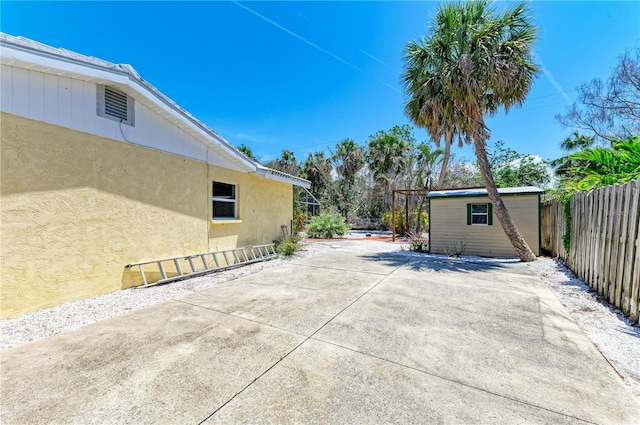 5223 Shadow Lawn Dr, Sarasota, FL 34242 - view of patio with an outdoor structure