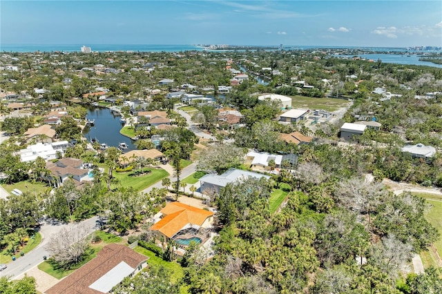 5223 Shadow Lawn Dr, Sarasota, FL 34242 - view of property location with a large body of water and nearby suburban area