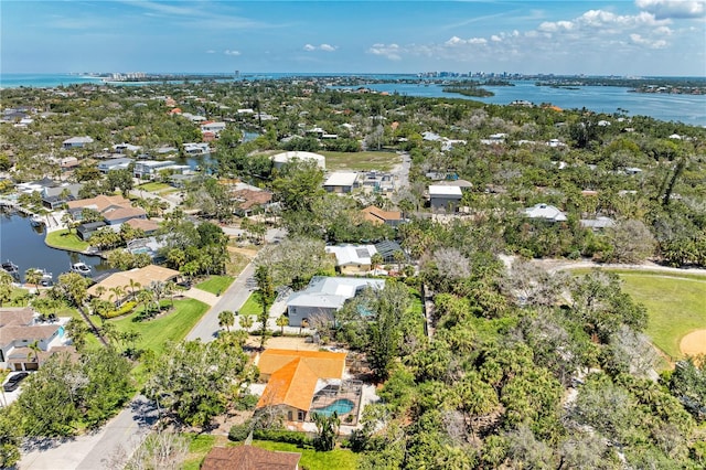 5223 Shadow Lawn Dr, Sarasota, FL 34242 - aerial view of residential area with a nearby body of water