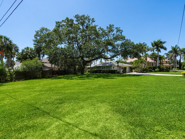 7614 Peninsular Dr, Sarasota, FL 34231 - view of green lawn