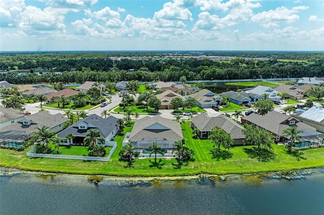 5319 120th Ave E, Parrish, FL 34219 - aerial view of residential area with a large body of water