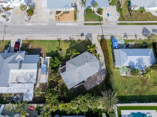 221 85th St, Holmes Beach, FL 34217 - aerial perspective of suburban area