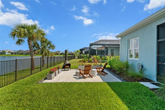 4407 Big Woods Way, Parrish, FL 34219 - view of yard with a residential view and a patio area