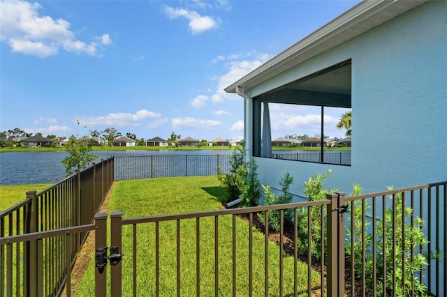 4407 Big Woods Way, Parrish, FL 34219 - view of yard featuring a residential view and a water view