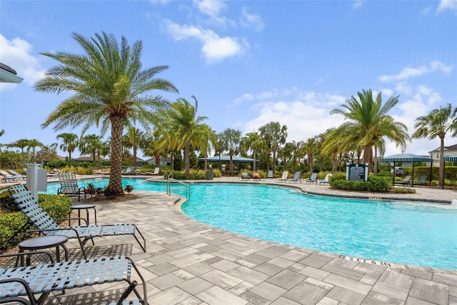 4407 Big Woods Way, Parrish, FL 34219 - community pool with a patio area