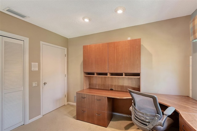 4917 Leatha Ln, Sarasota, FL 34232 - unfurnished office with light carpet and built in study area