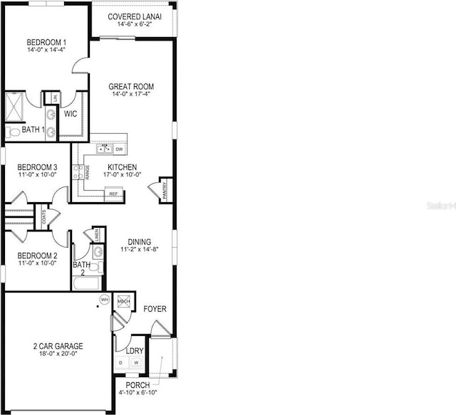 12060 Lansing Gln, Parrish, FL 34219 - home floor plan