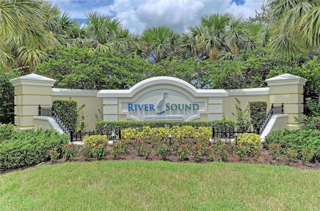5420 River Sound Ter, Bradenton, FL 34208 - community sign featuring a lawn