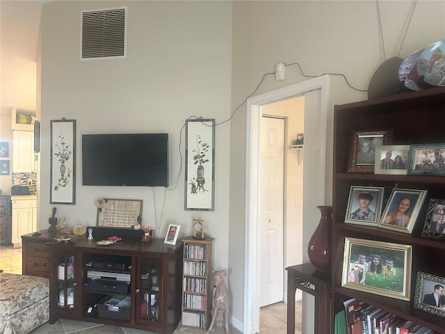 4027 Allure Ln, North Port, FL 34287 - living room with tile patterned floors