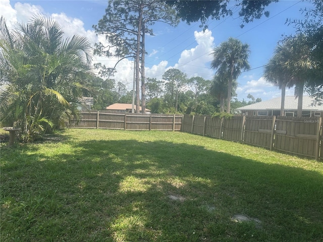 4027 Allure Ln, North Port, FL 34287 - view of fenced backyard