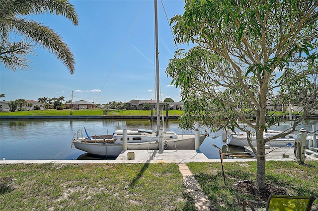 149 Small St SE, Port Charlotte, FL 33952 - dock with a water view