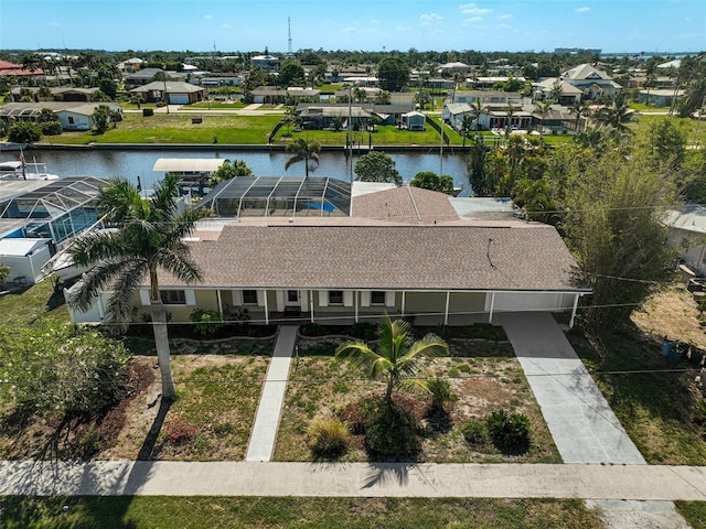 149 Small St SE, Port Charlotte, FL 33952 - aerial perspective of suburban area with a nearby body of water