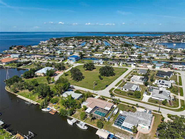 149 Small St SE, Port Charlotte, FL 33952 - aerial overview of property's location featuring a large body of water and nearby suburban area