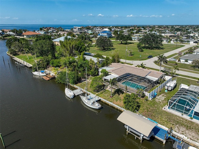 149 Small St SE, Port Charlotte, FL 33952 - drone / aerial view of a large body of water